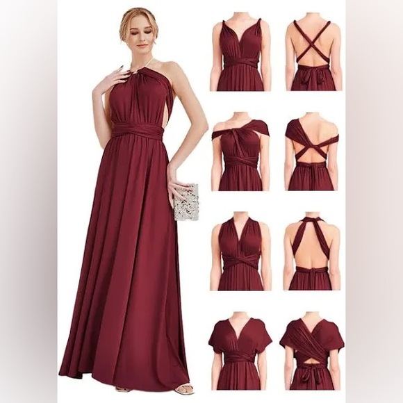 Red Infinity Dress - Picture 1 of 3